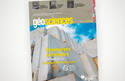 Cover of Issue 15 of the Géosciences journal.