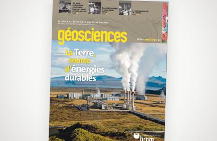 Cover of Issue 16 of the Géosciences journal 