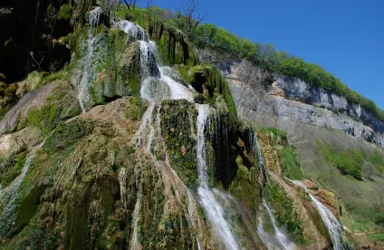 La cascade du Dard dans le Jura