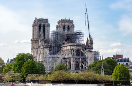 Chantier de restauration de la cathédrale Notre-Dame de Paris