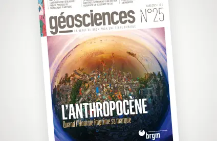 Couverture du numéro 25 de la revue Géosciences