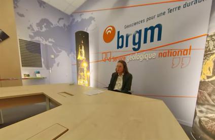 Extrait de la vidéo : ouverture à la société, message de Michèle Rousseau, présidente du BRGM