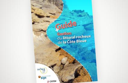 Couverture du guide "Gestion du littoral rocheux de la Côte Bleue".