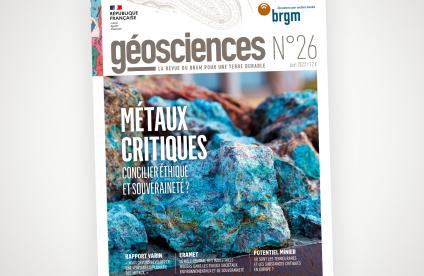 Cover of Issue 26 of the Géosciences journal.