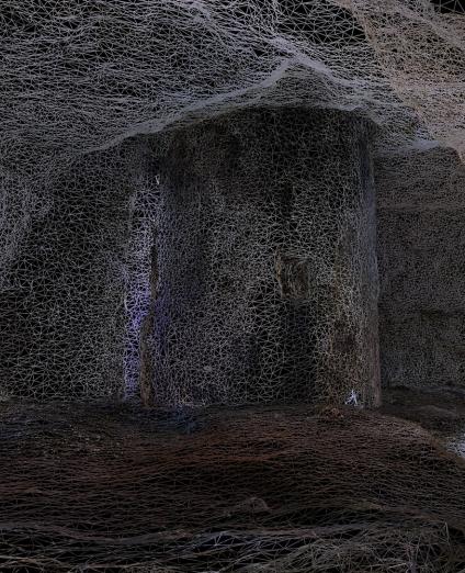 3D model of an underground quarry in Orléans