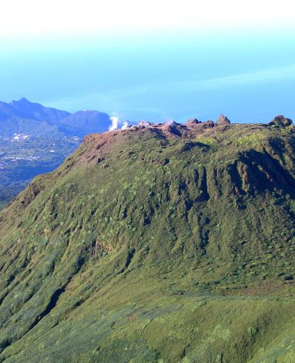 The Soufrière volcano, Guadeloupe 