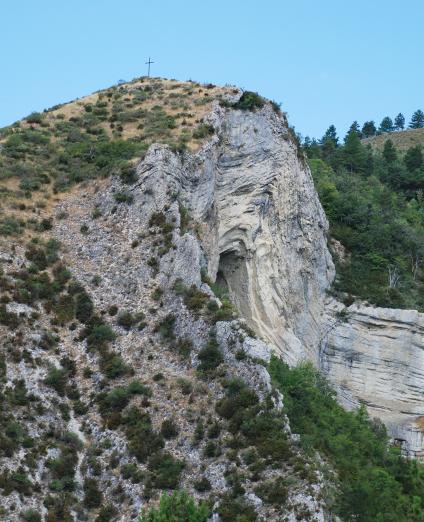 Syncline in Anduze, Gard 
