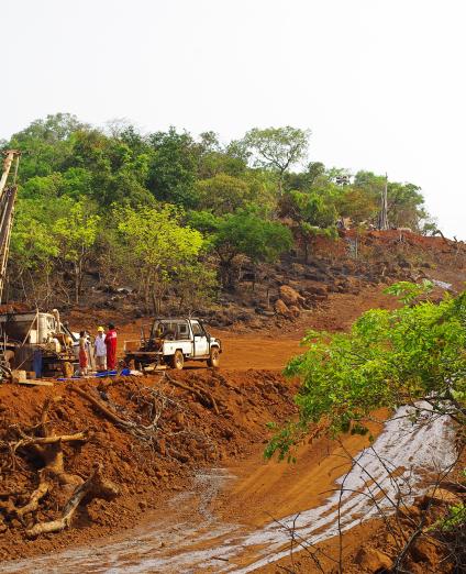 Campagne d'exploration minière, Guinée