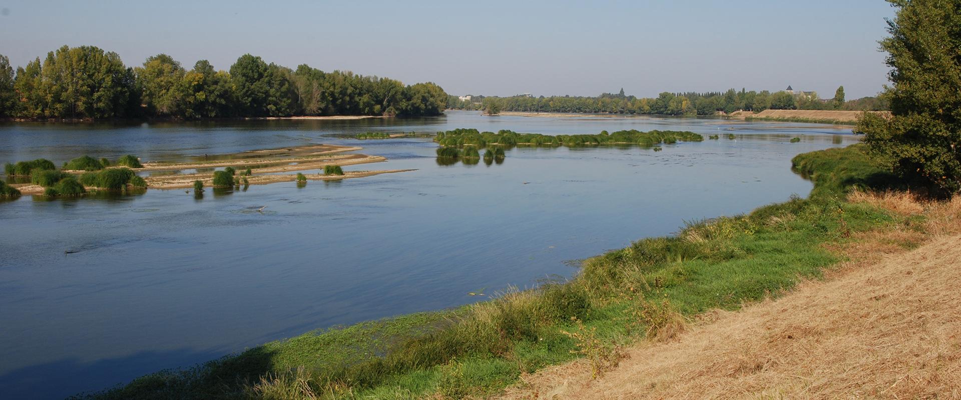 La Loire dans la région d’Orléans, Loiret