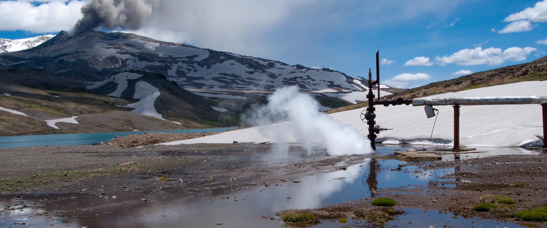A geothermal well, Argentina