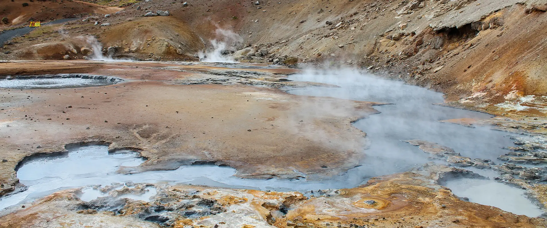 Champ géothermique, Islande
