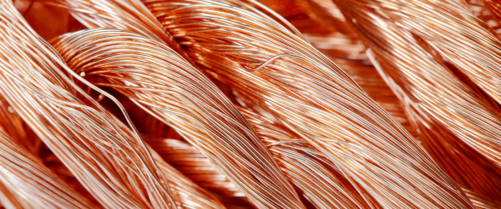 Braids of copper wire, Russia