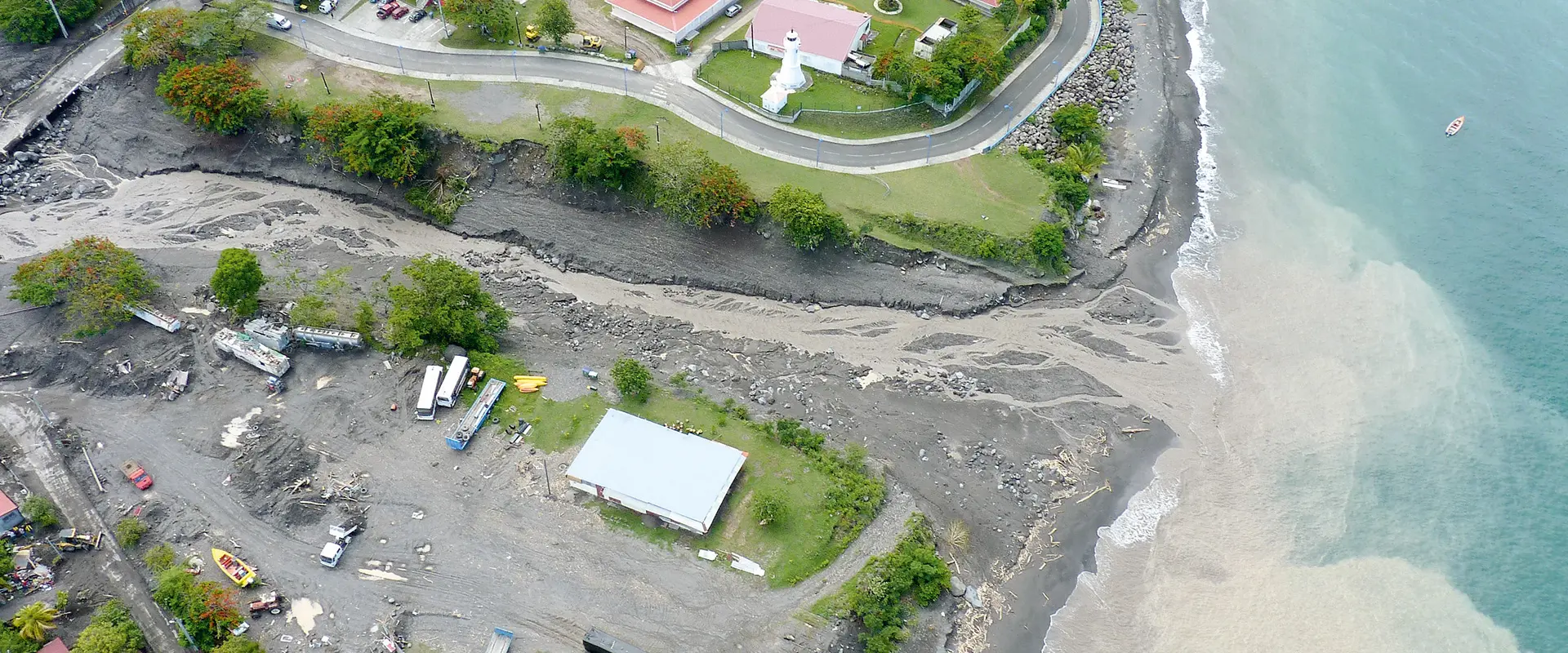 Debris flow, Martinique