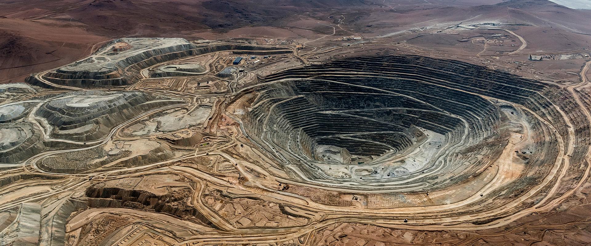 Mine de cuivre, Chili
