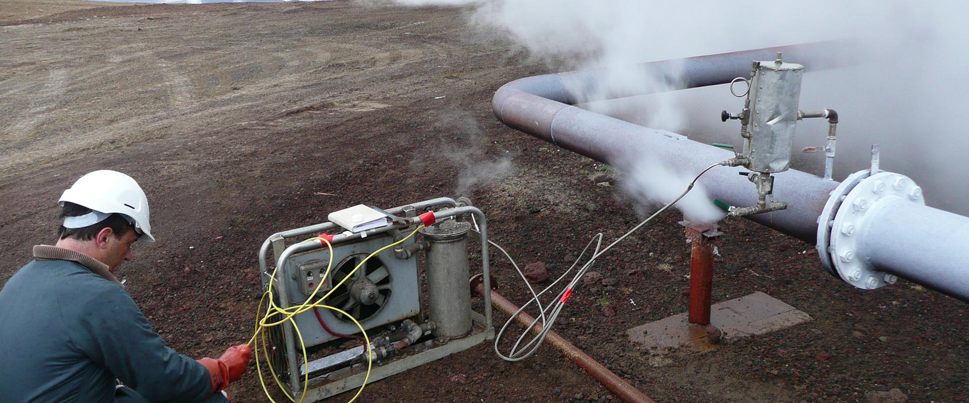 Réalisation de deux tests de traçage chimique, Islande