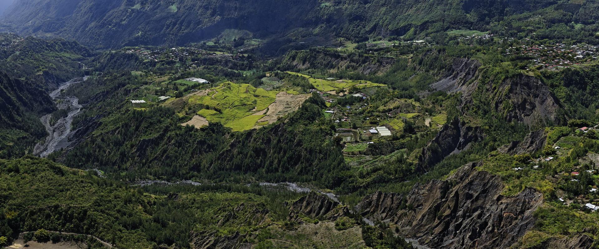 Landslide, Reunion Island