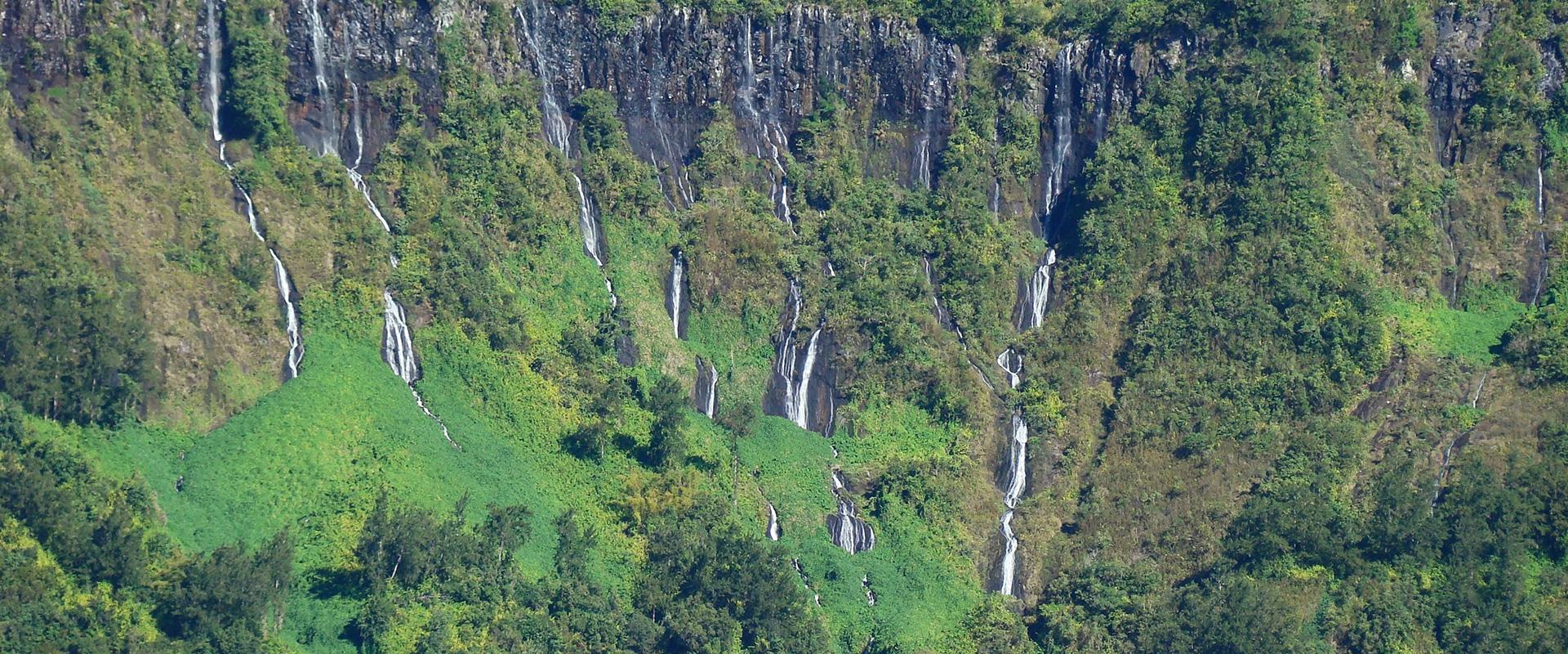 Les cascades du Voile de la Mariée, La Réunion