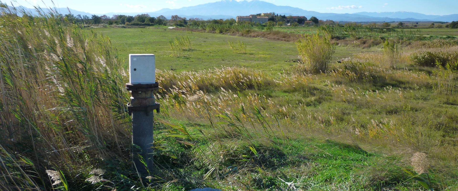 Groundwater monitoring network, Pyrénées Orientales