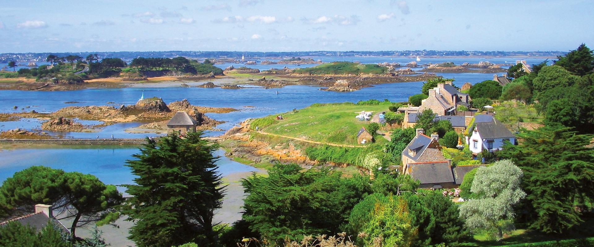 The island of Bréhat, Brittany
