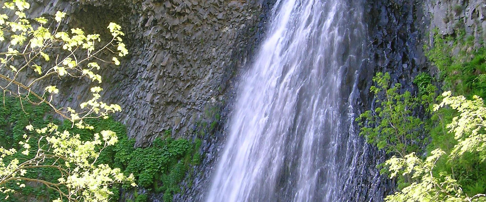The Ray-Pic waterfall, Ardèche