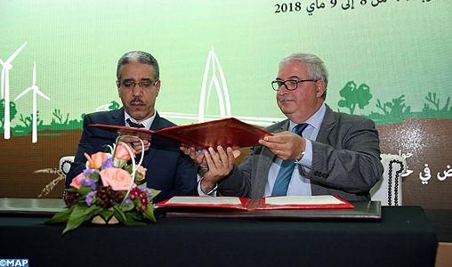 Signature de l’accord de partenariat avec le Maroc