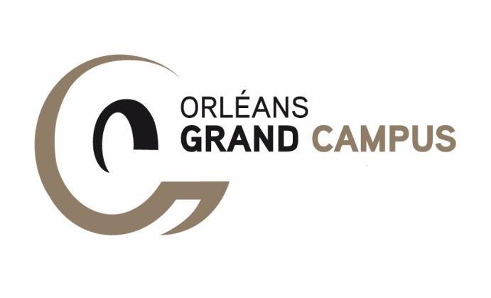 Logo Orléans Grand Campus. 