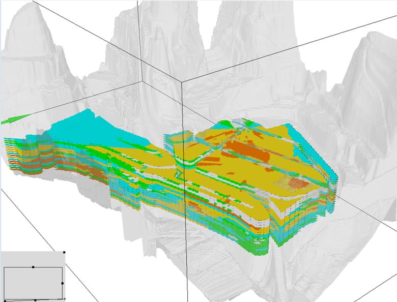 Cartographie 3D de la qualité chimique des sols du site de Micheville