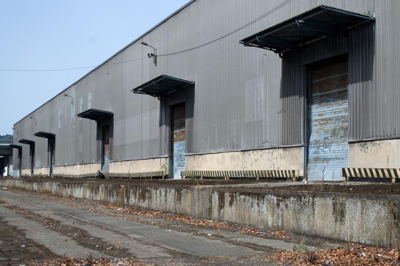 Friche industrielle à Rouen