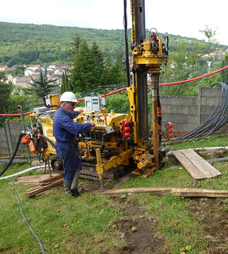 Drilling in the Franchepré zone