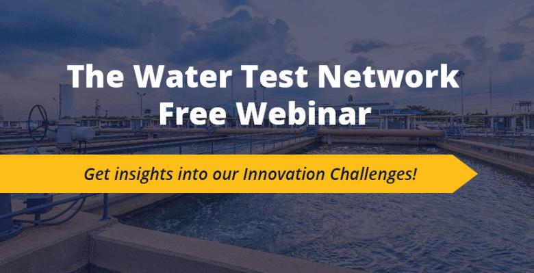 Banner of the Water Test Network 2020 webinar