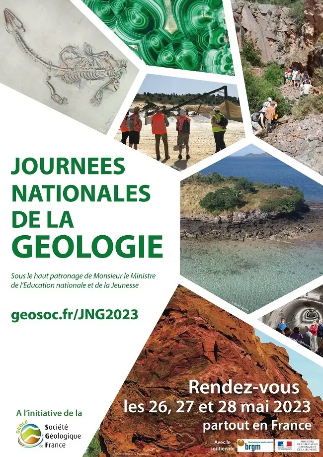 Journée nationales de la géologie 2023.