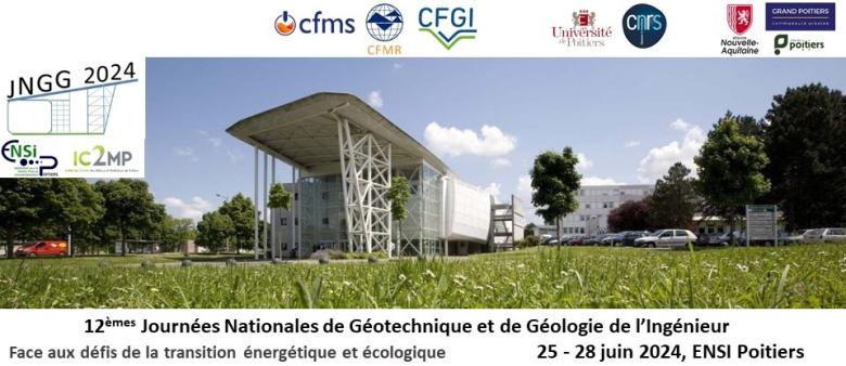 Journées nationales de géotechnique et de géologie de l'ingénieur 2024.