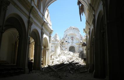 Dommages dus au séisme de Lorca, Espagne